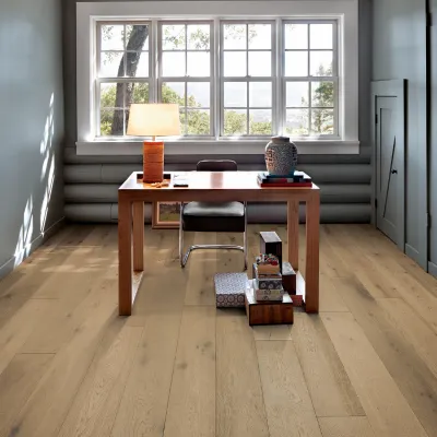 Hardwood in office